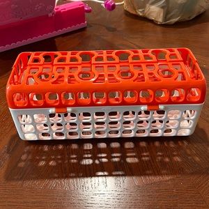 Baby bottle dishwasher basket